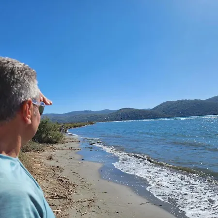 דירה Tranquil Seaview With Private Pool In בודרום