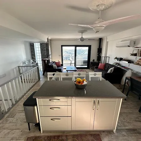 דירה Tranquil Seaview With Private Pool In בודרום