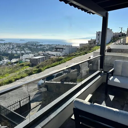 דירה Tranquil Seaview With Private Pool In *