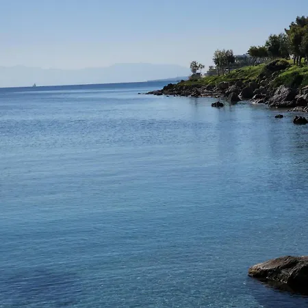 דירה Tranquil Seaview With Private Pool In *