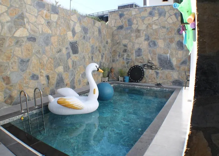 Tranquil Seaview With Private Pool In Bodrum
