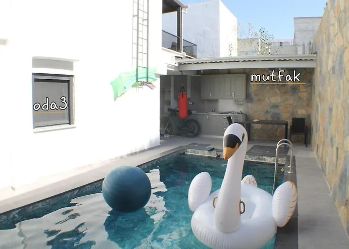 Tranquil Seaview With Private Pool In Appartement Bodrum