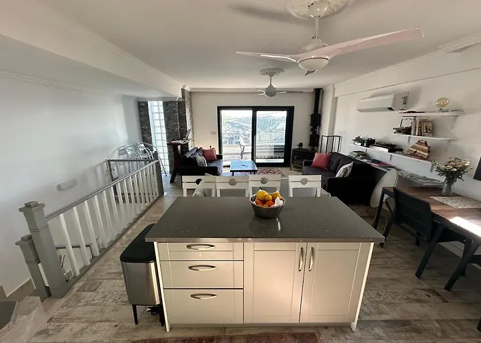 Apartmán Tranquil Seaview With Private Pool In Bodrum