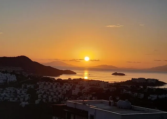 Tranquil Seaview With Private Pool In Apartmán Bodrum